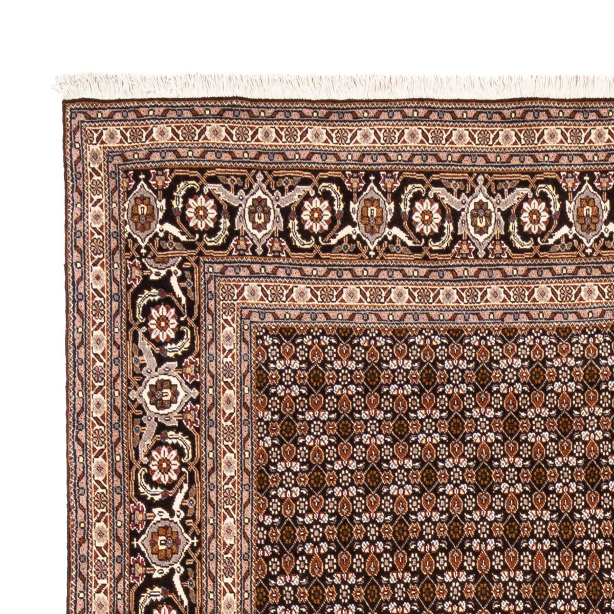 Perzisch tapijt - Tabriz - Royal - 237 x 178 cm - donkerblauw