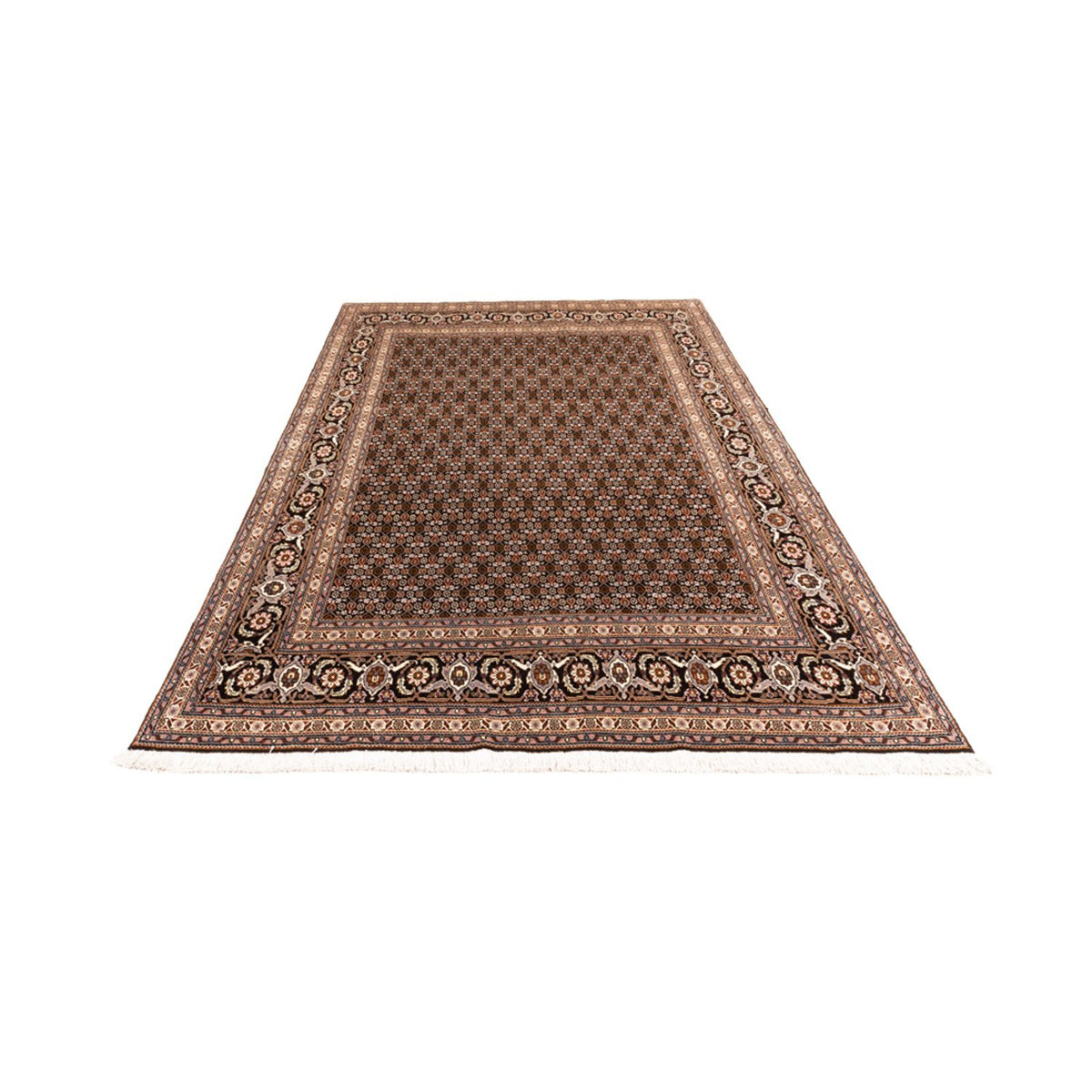 Perzisch tapijt - Tabriz - Royal - 237 x 178 cm - donkerblauw