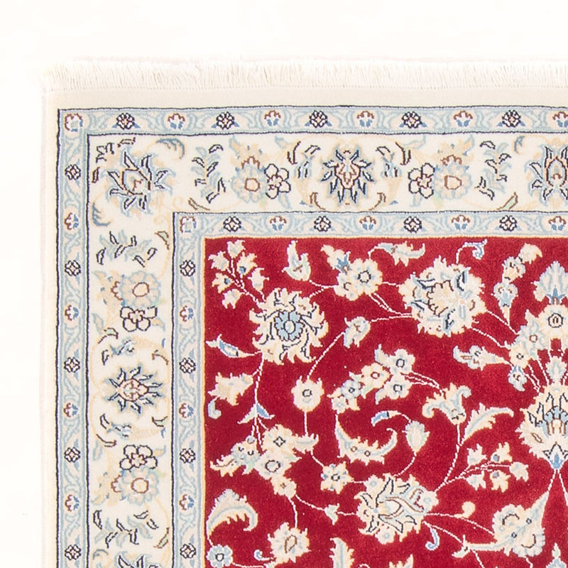 Perzisch tapijt - Nain - Koninklijk - 158 x 105 cm - rood