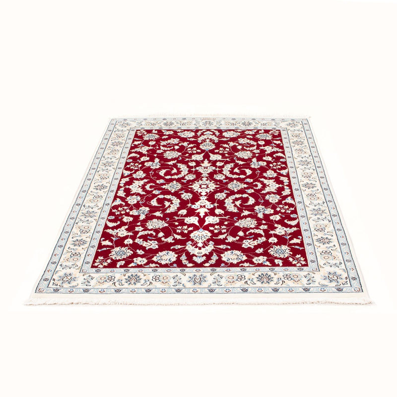 Perzisch tapijt - Nain - Koninklijk - 158 x 105 cm - rood