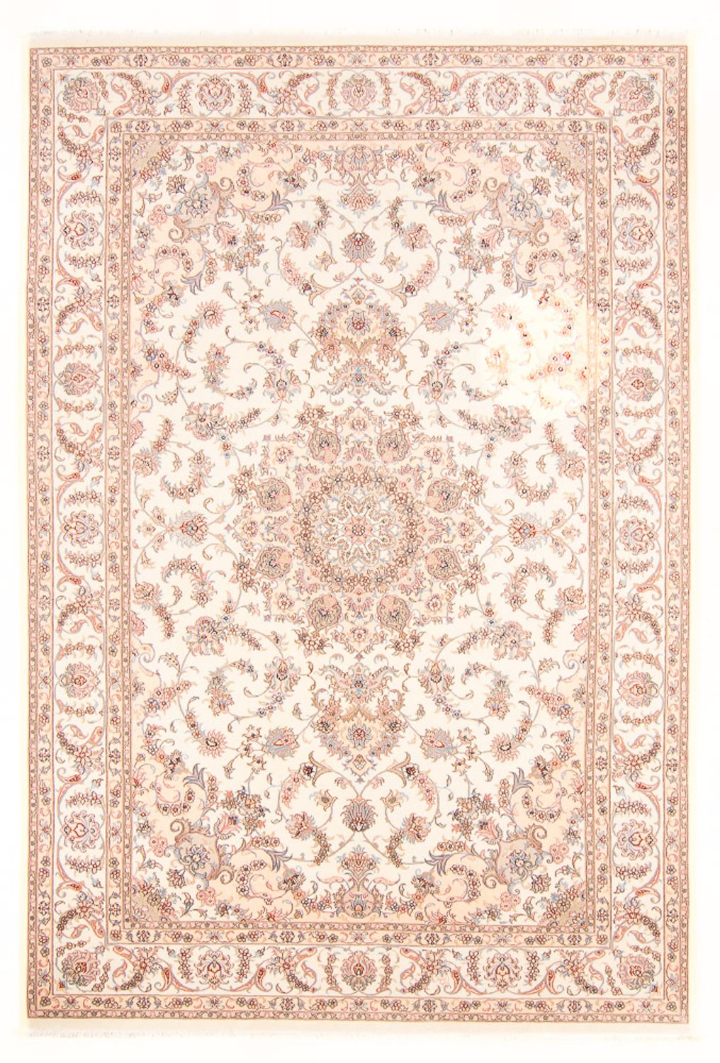 Perzisch tapijt - Tabriz - Royal - 298 x 201 cm - crème