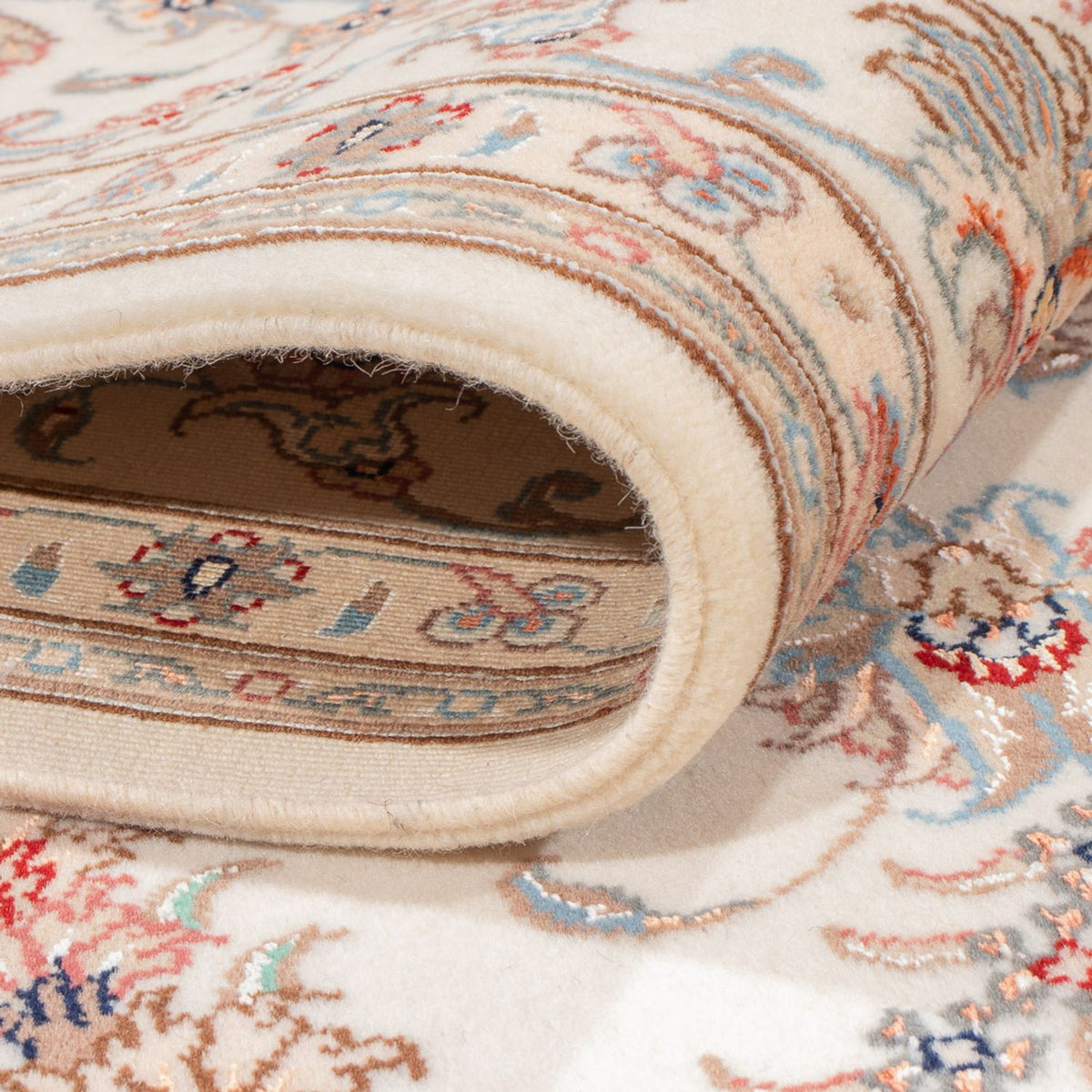 Perzisch tapijt - Tabriz - Royal - 236 x 169 cm - crème