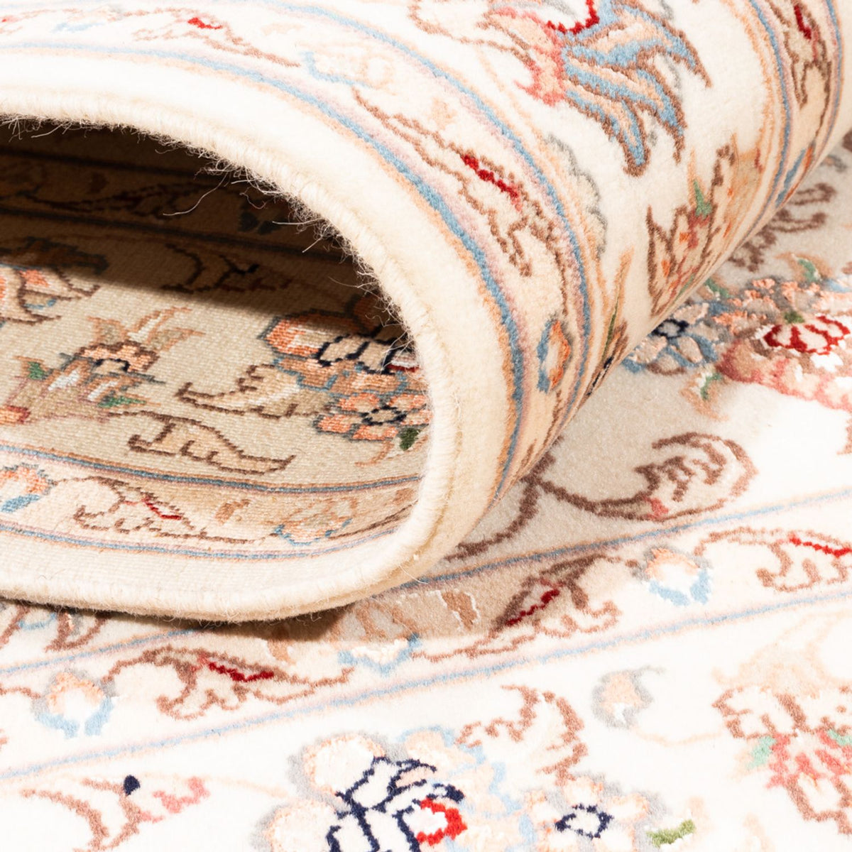 Perzisch tapijt - Tabriz - 176 x 117 cm - crème