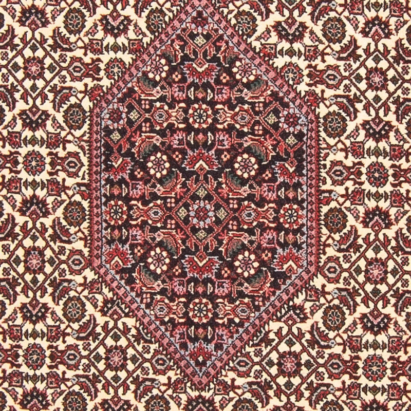 Loper Perzisch tapijt - Bijar - Koninklijk - 305 x 90 cm - beige