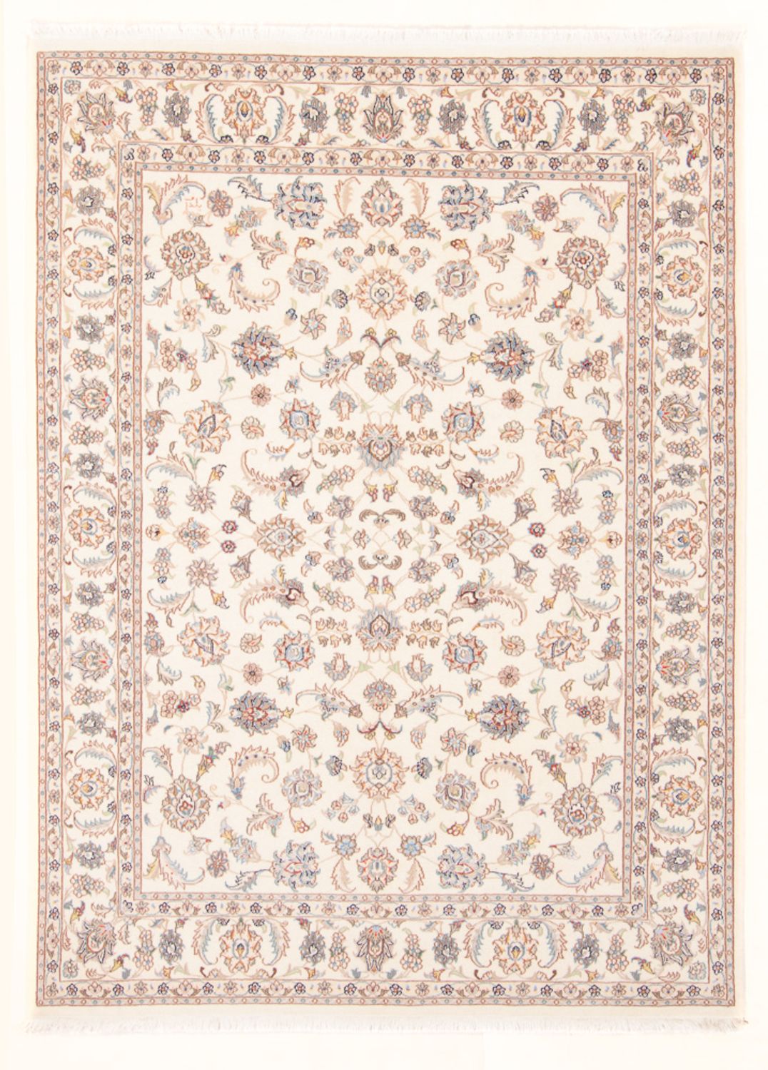 Perzisch tapijt - Tabriz - Royal - 200 x 150 cm - crème