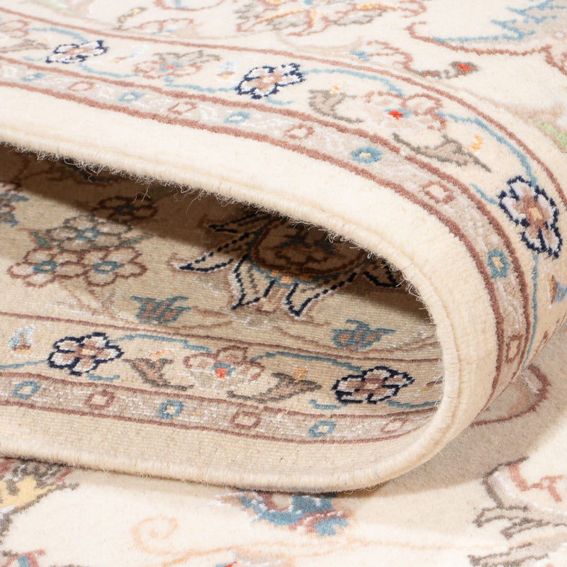 Perzisch tapijt - Tabriz - Royal - 200 x 150 cm - crème