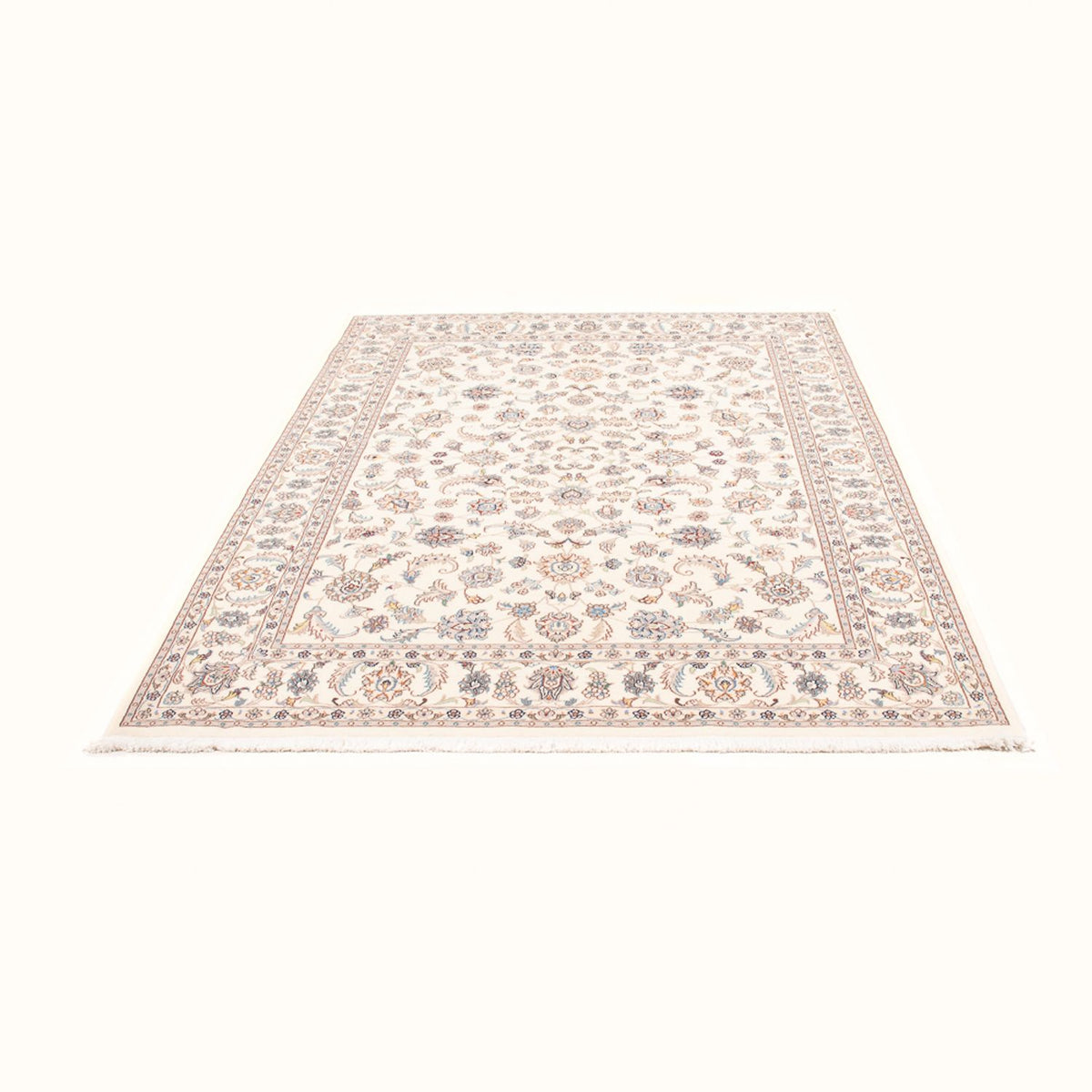 Perzisch tapijt - Tabriz - Royal - 200 x 150 cm - crème