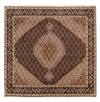 Perzisch tapijt - Tabriz - Royal vierkant  - 203 x 198 cm - donker beige