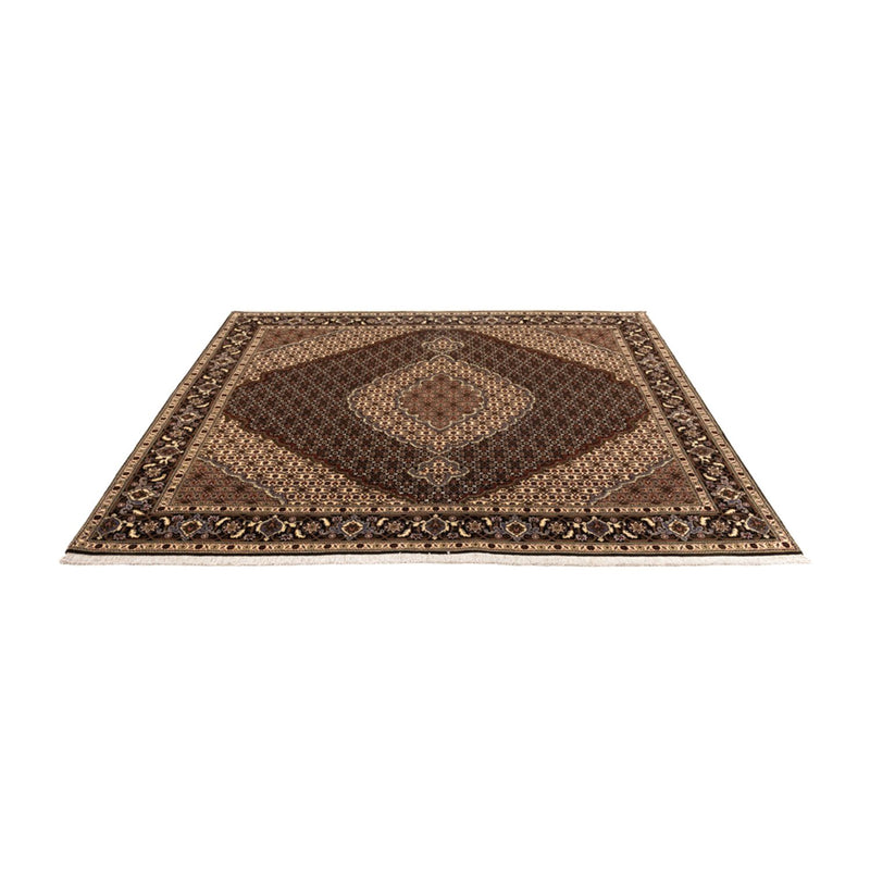 Perzisch tapijt - Tabriz - Royal vierkant  - 203 x 198 cm - donker beige