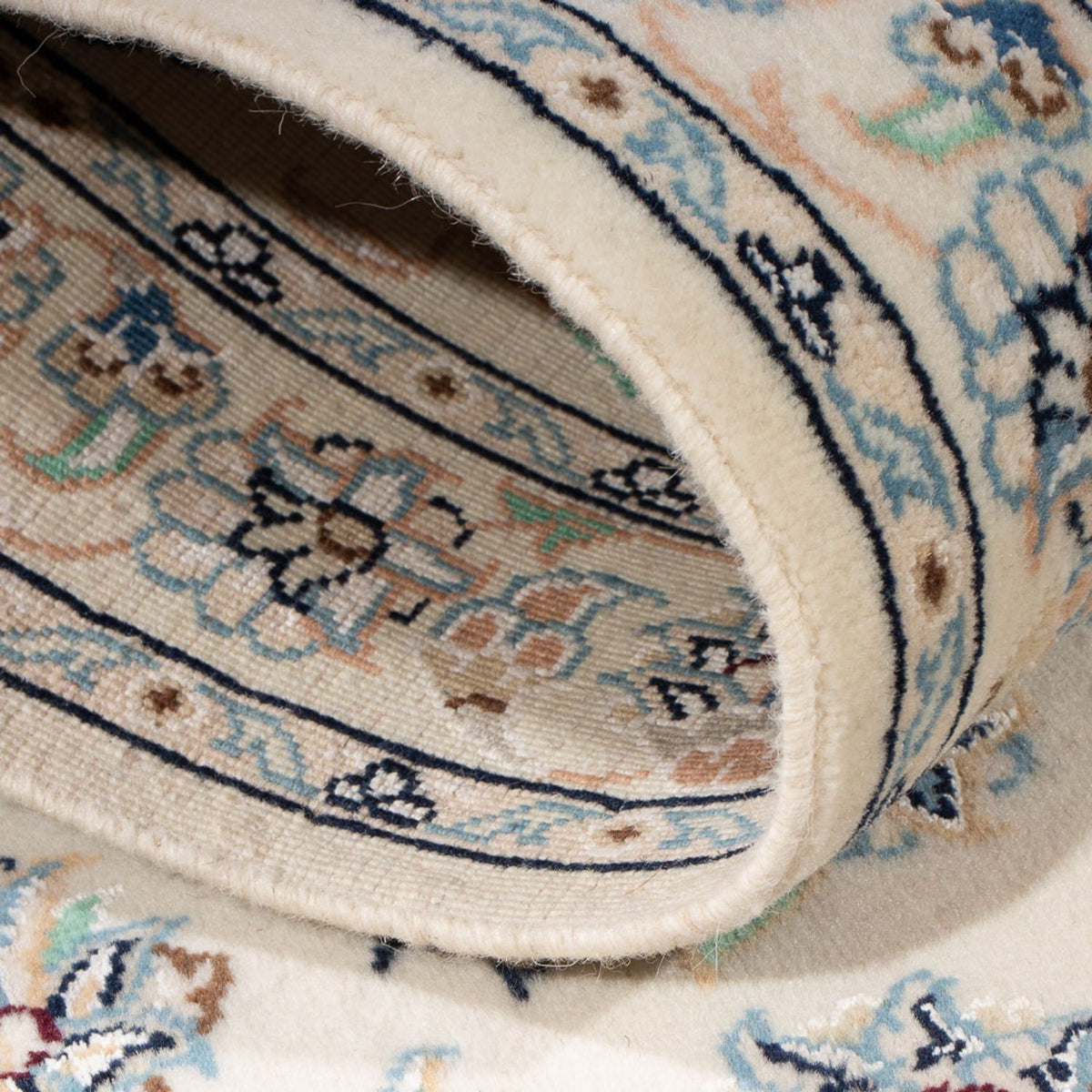 Perzisch tapijt - Nain - Premium - 140 x 70 cm - crème