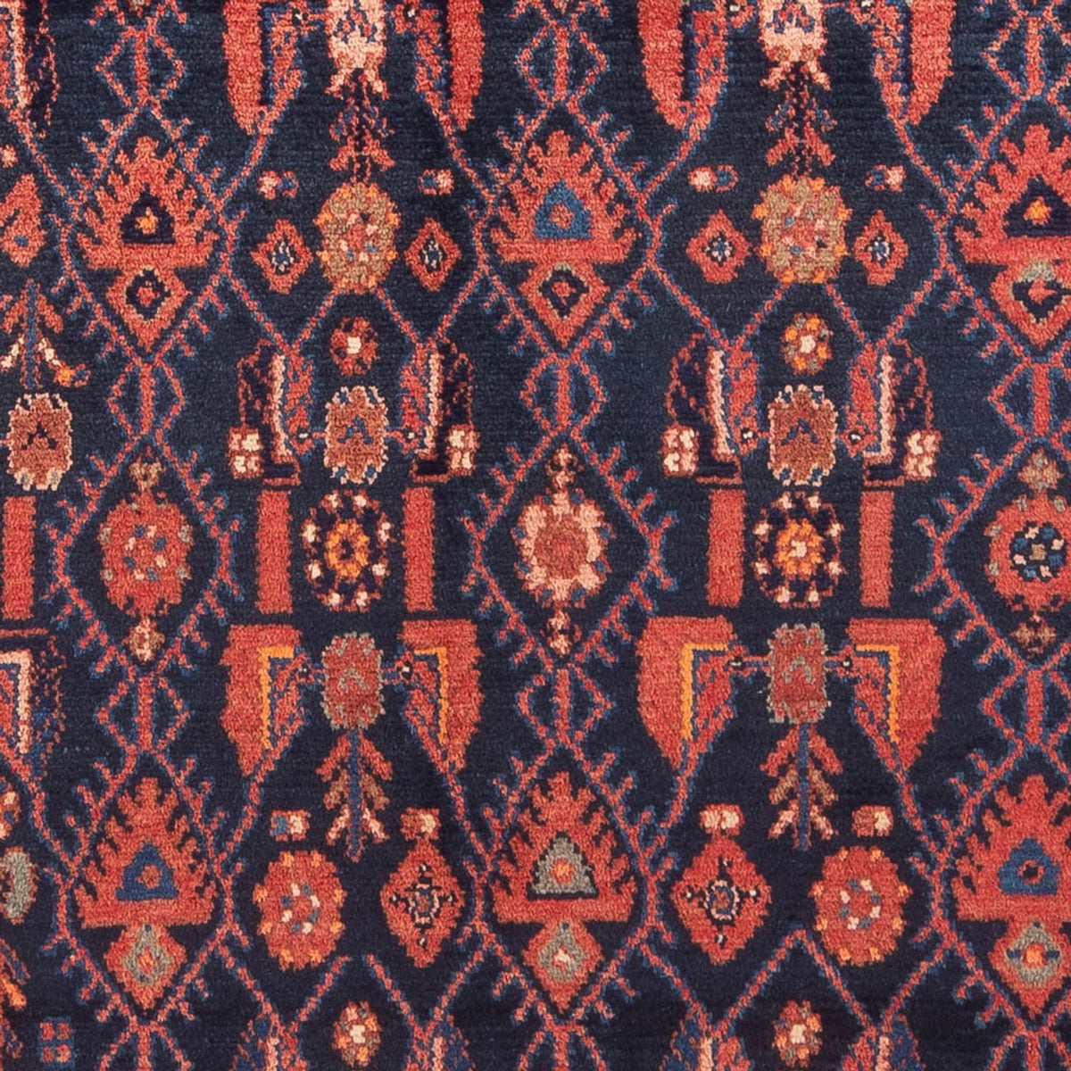 Perzisch Tapijt - Nomadisch - 194 x 147 cm - donkerblauw