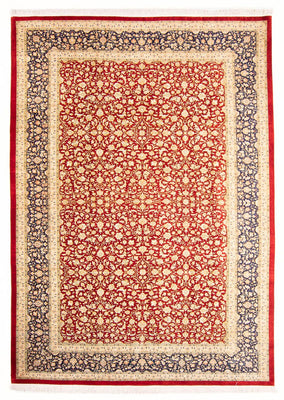 Zijden tapijt - Ghom Silk - Premium - 294 x 197 cm - rood