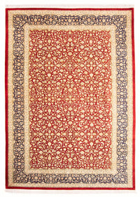 Zijden tapijt - Ghom Silk - Premium - 294 x 197 cm - rood