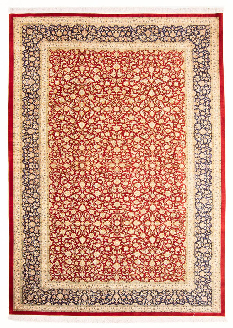 Zijden tapijt - Ghom Silk - Premium - 294 x 197 cm - rood