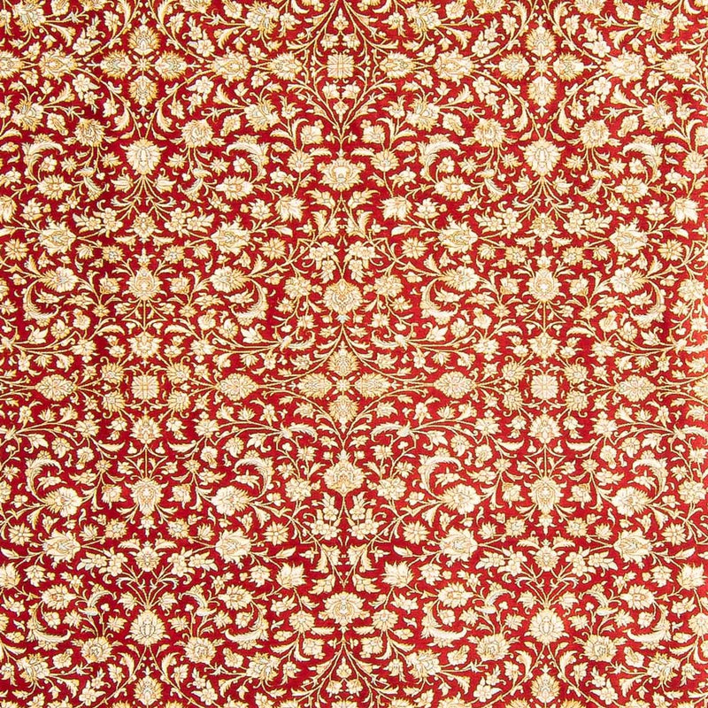 Zijden tapijt - Ghom Silk - Premium - 294 x 197 cm - rood