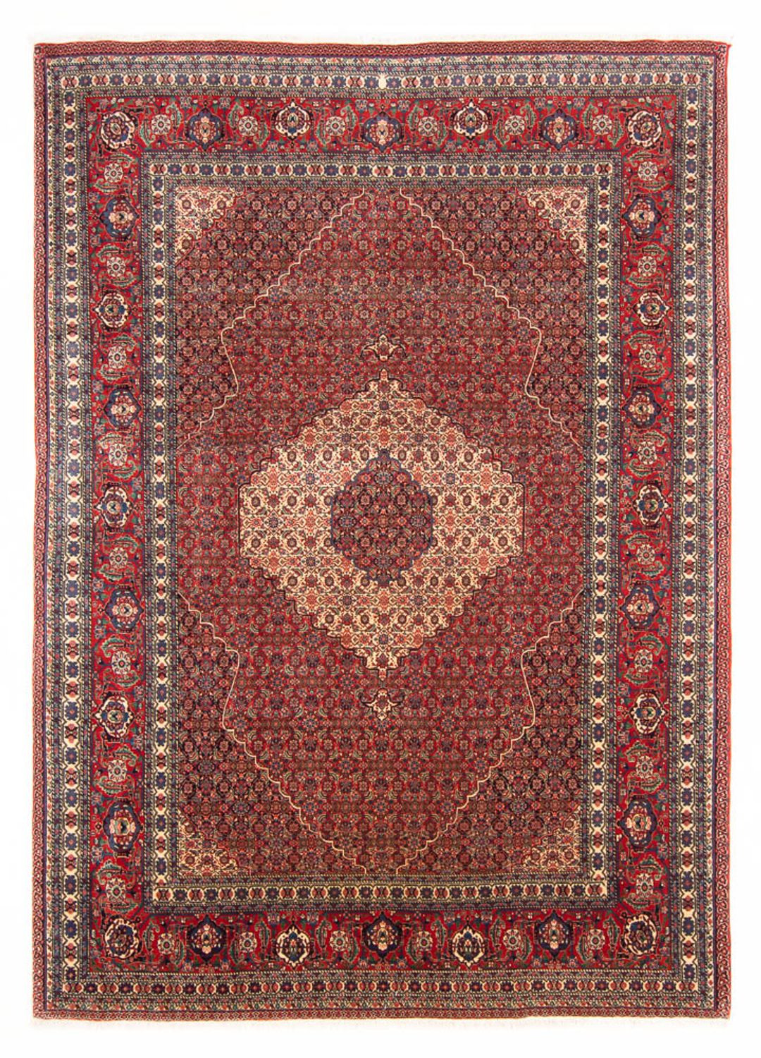 Perzisch tapijt - Tabriz - Royal - 290 x 202 cm - donkerrood