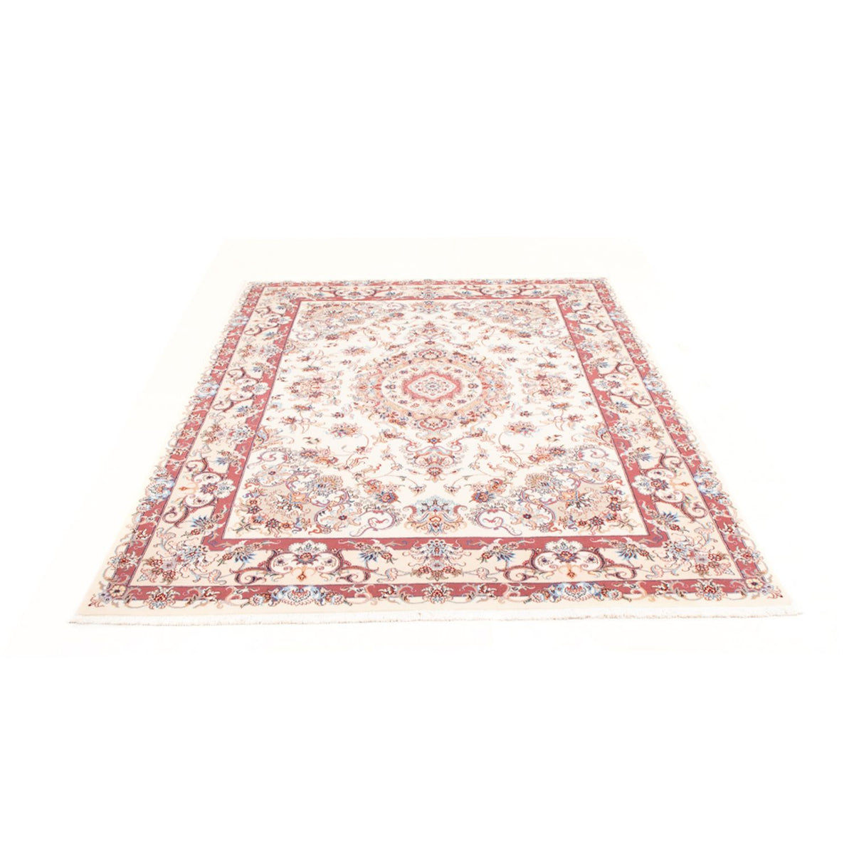 Perzisch tapijt - Tabriz - Royal - 238 x 167 cm - crème