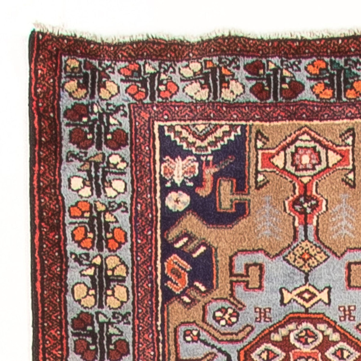 Loper Perzisch Tapijt - Nomadisch - 392 x 83 cm - veelkleurig