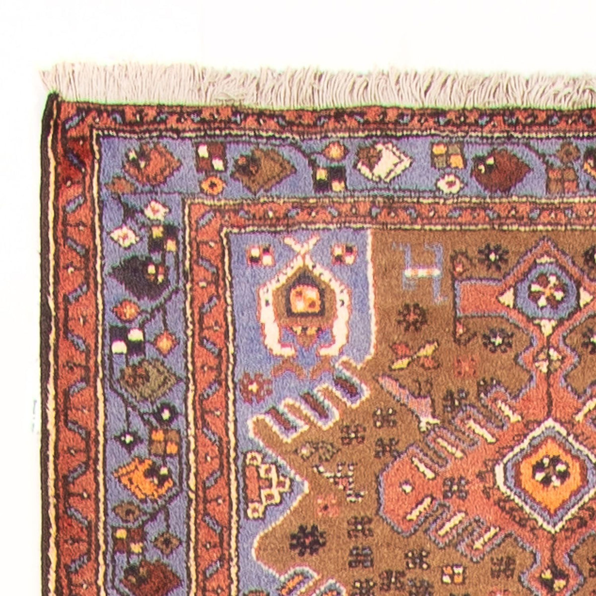 Loper Perzisch Tapijt - Nomadisch - 407 x 100 cm - veelkleurig