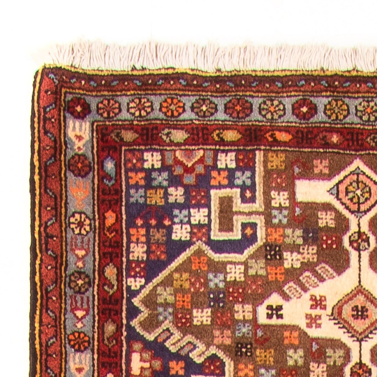 Loper Perzisch Tapijt - Nomadisch - 392 x 102 cm - veelkleurig