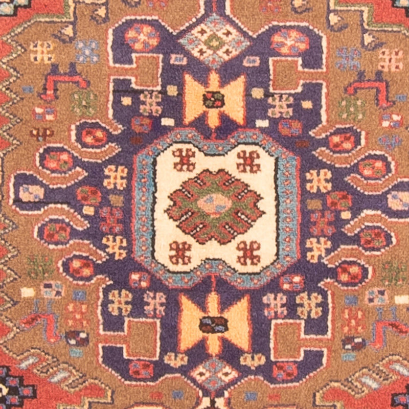 Loper Perzisch Tapijt - Nomadisch - 373 x 95 cm - rood