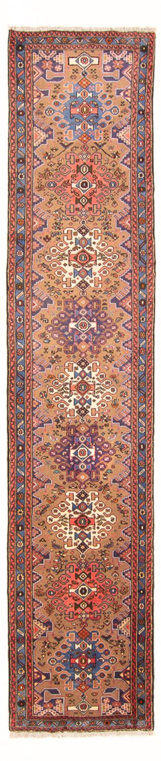 Loper Perzisch Tapijt - Nomadisch - 368 x 90 cm - veelkleurig