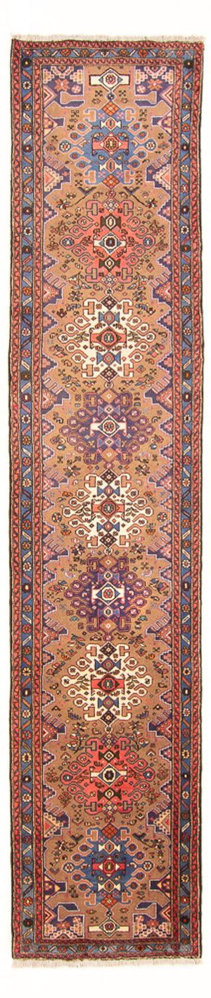 Loper Perzisch Tapijt - Nomadisch - 368 x 90 cm - veelkleurig