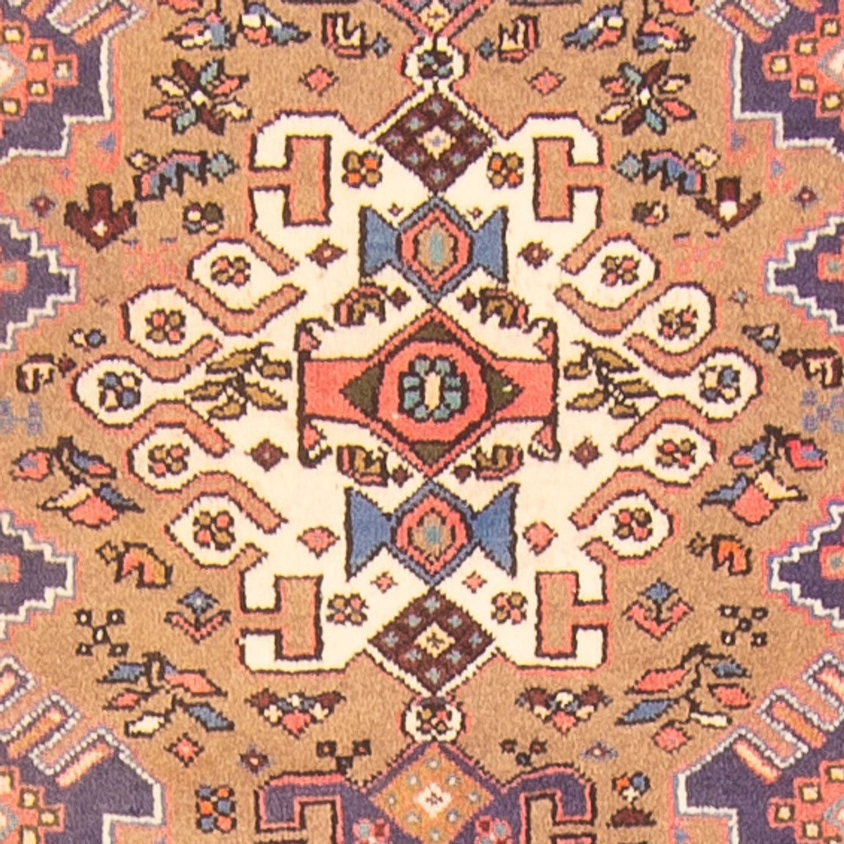 Loper Perzisch Tapijt - Nomadisch - 368 x 90 cm - veelkleurig