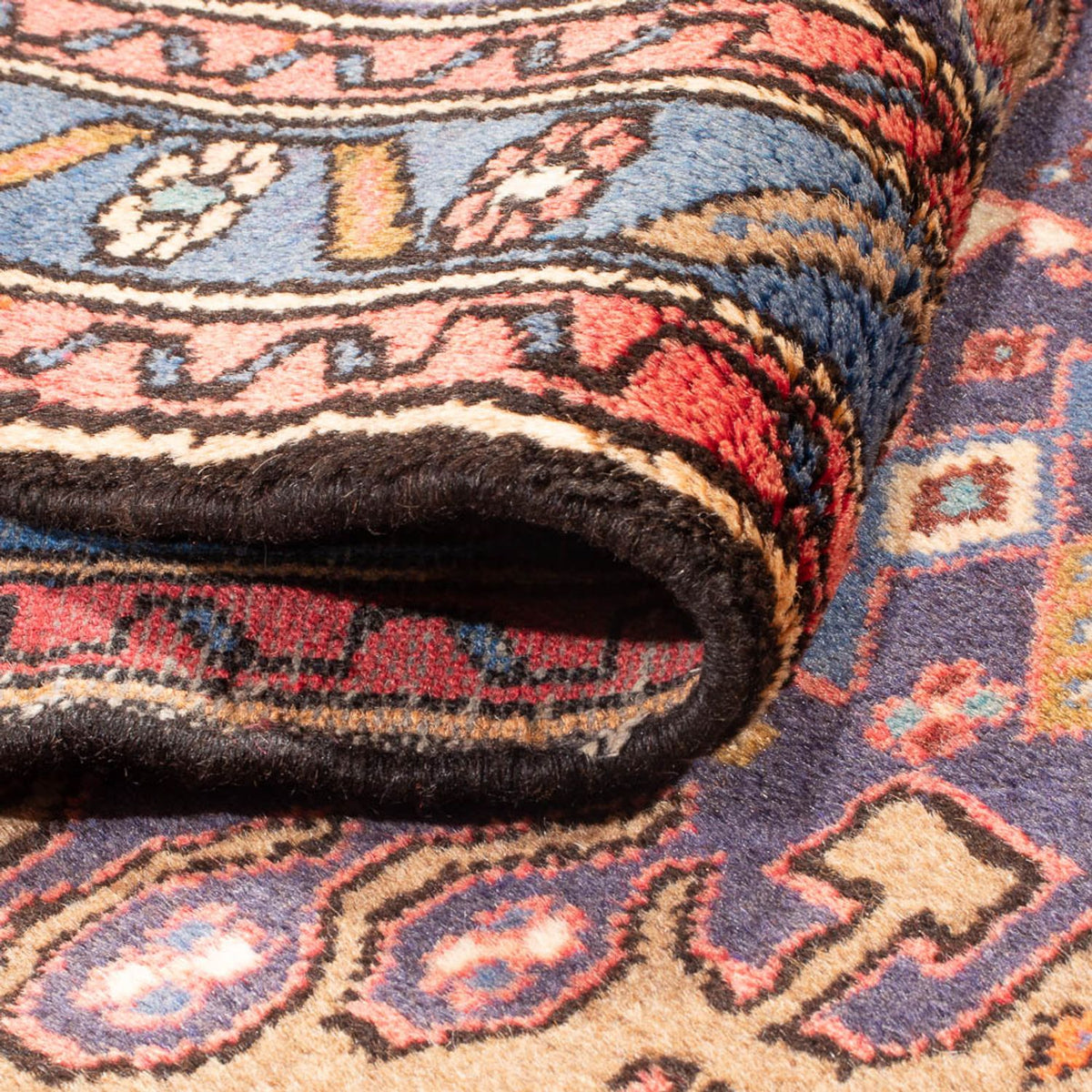 Loper Perzisch Tapijt - Nomadisch - 368 x 90 cm - veelkleurig