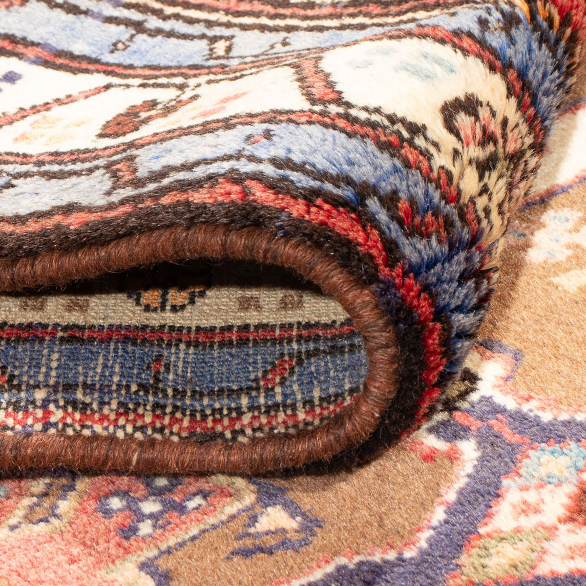 Loper Perzisch Tapijt - Nomadisch - 372 x 95 cm - rood