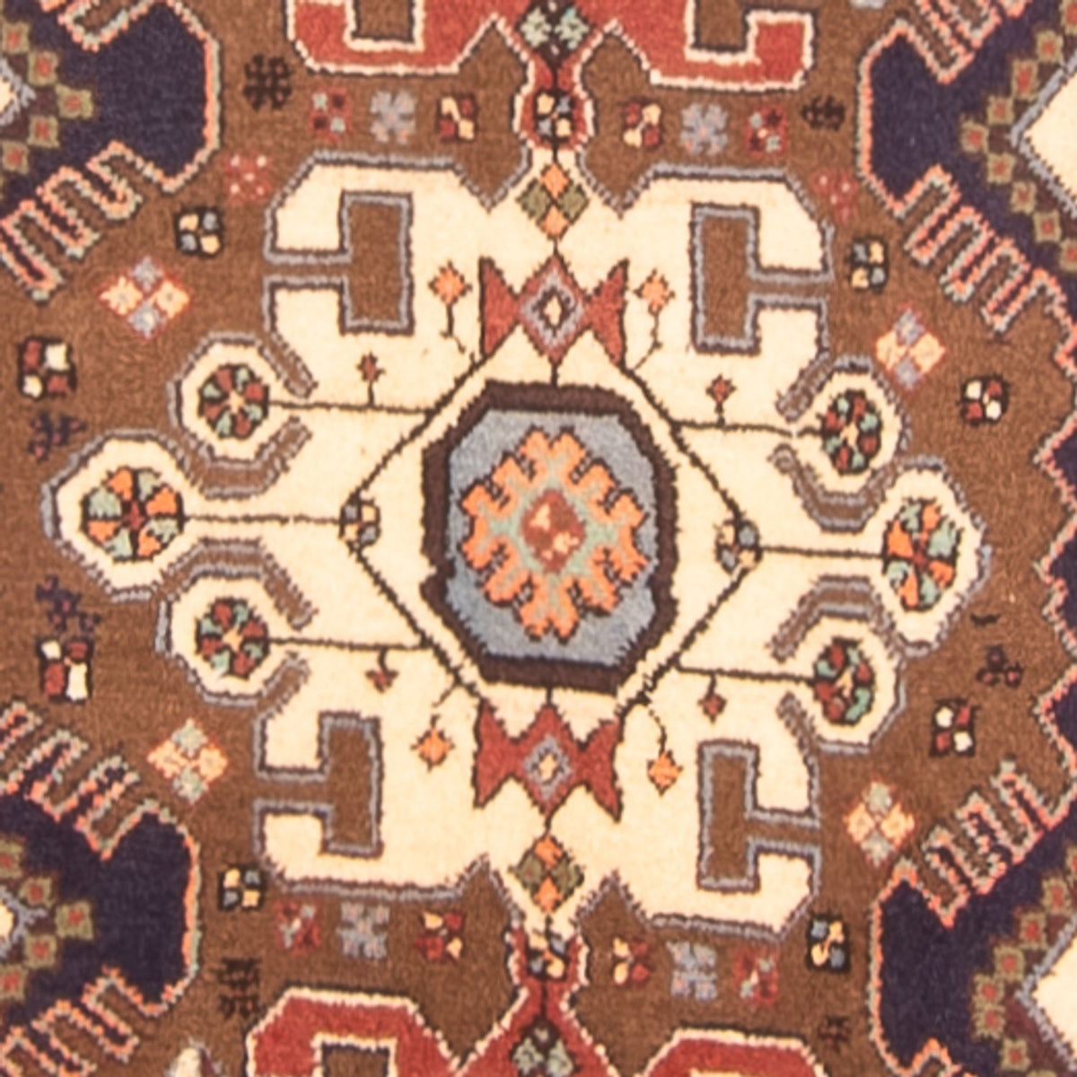 Loper Perzisch Tapijt - Nomadisch - 370 x 93 cm - donkerblauw