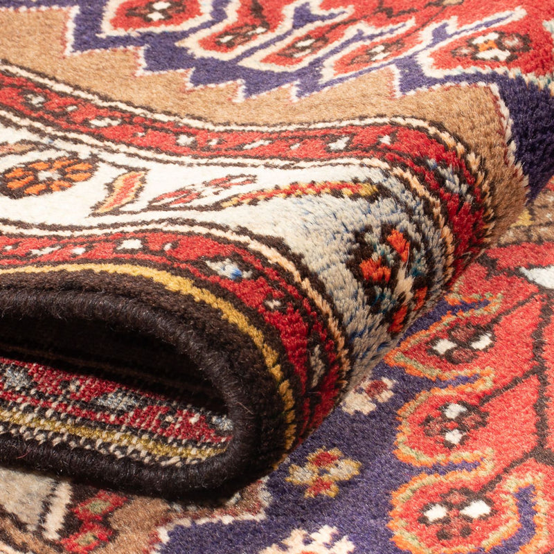 Loper Perzisch Tapijt - Nomadisch - 403 x 82 cm - donkerblauw