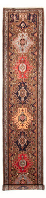 Loper Perzisch Tapijt - Nomadisch - 414 x 106 cm - veelkleurig