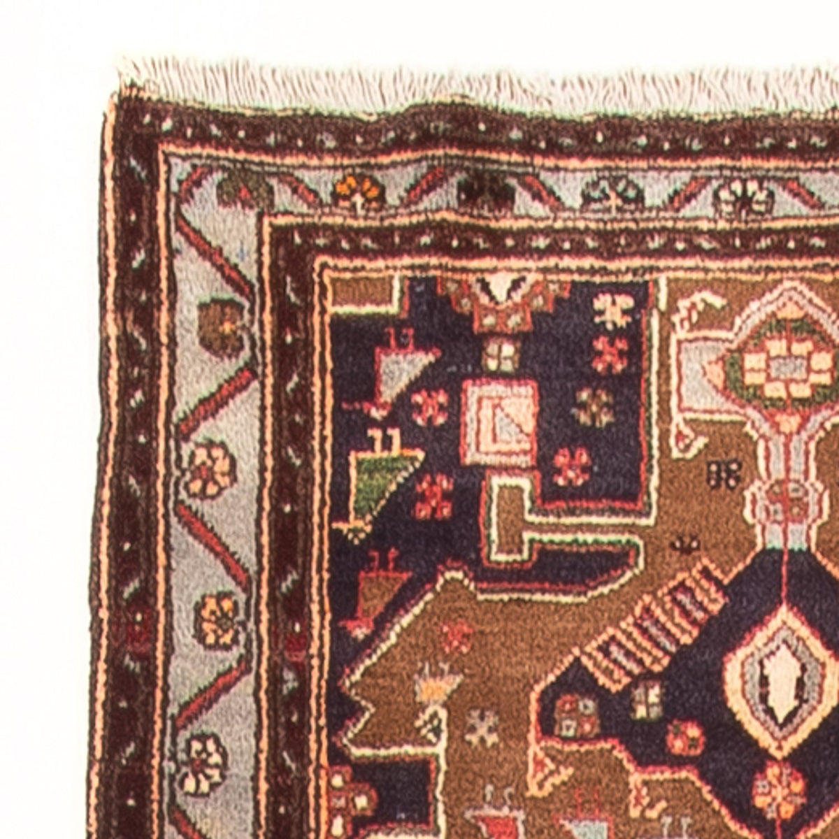 Loper Perzisch Tapijt - Nomadisch - 414 x 106 cm - veelkleurig