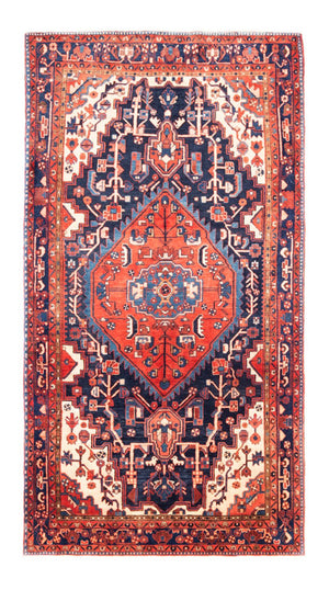 Perzisch Tapijt - Nomadisch - 325 x 175 cm - donkerblauw