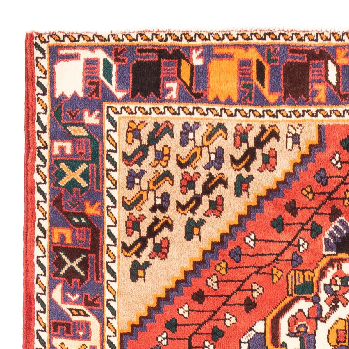 Perzisch Tapijt - Nomadisch - 300 x 160 cm - rood