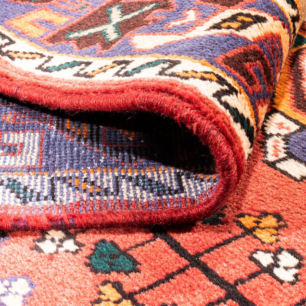 Perzisch Tapijt - Nomadisch - 300 x 160 cm - rood