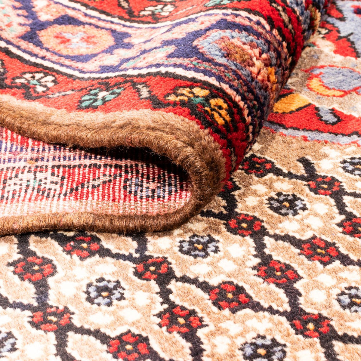 Perzisch Tapijt - Nomadisch - 290 x 155 cm - rood