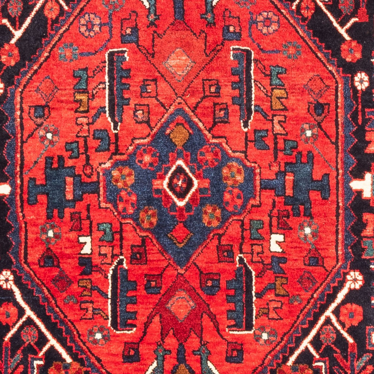 Perzisch Tapijt - Nomadisch - 310 x 154 cm - donkerblauw