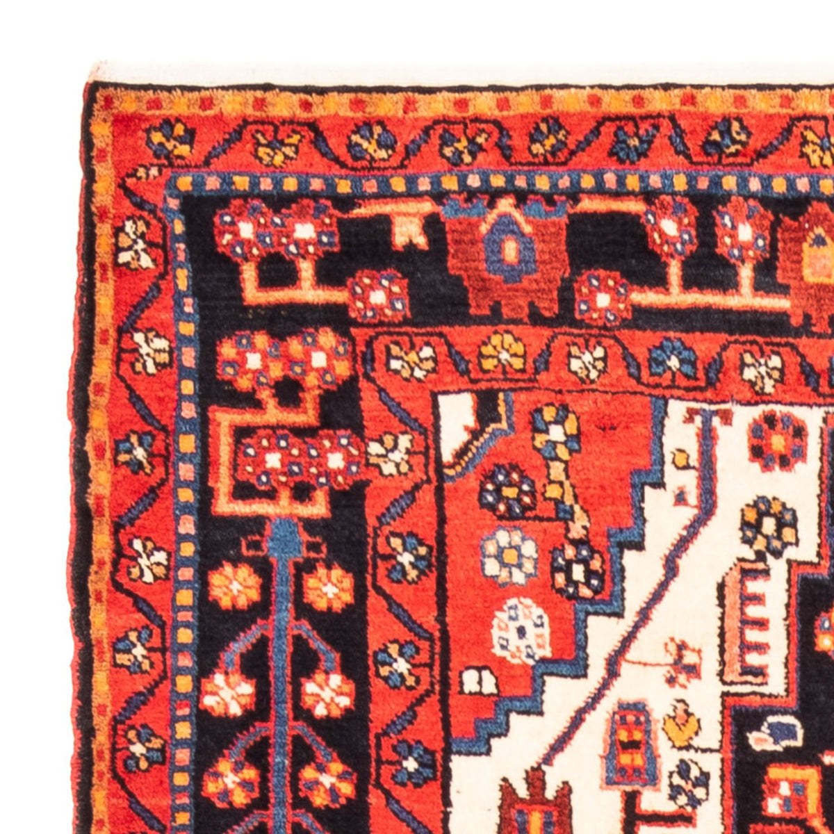 Perzisch Tapijt - Nomadisch - 285 x 155 cm - donkerblauw