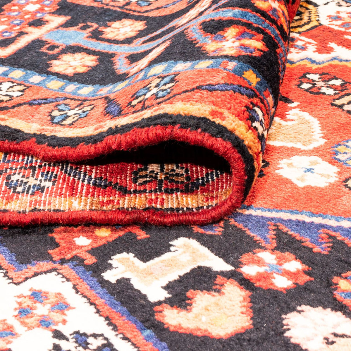 Perzisch Tapijt - Nomadisch - 285 x 155 cm - donkerblauw