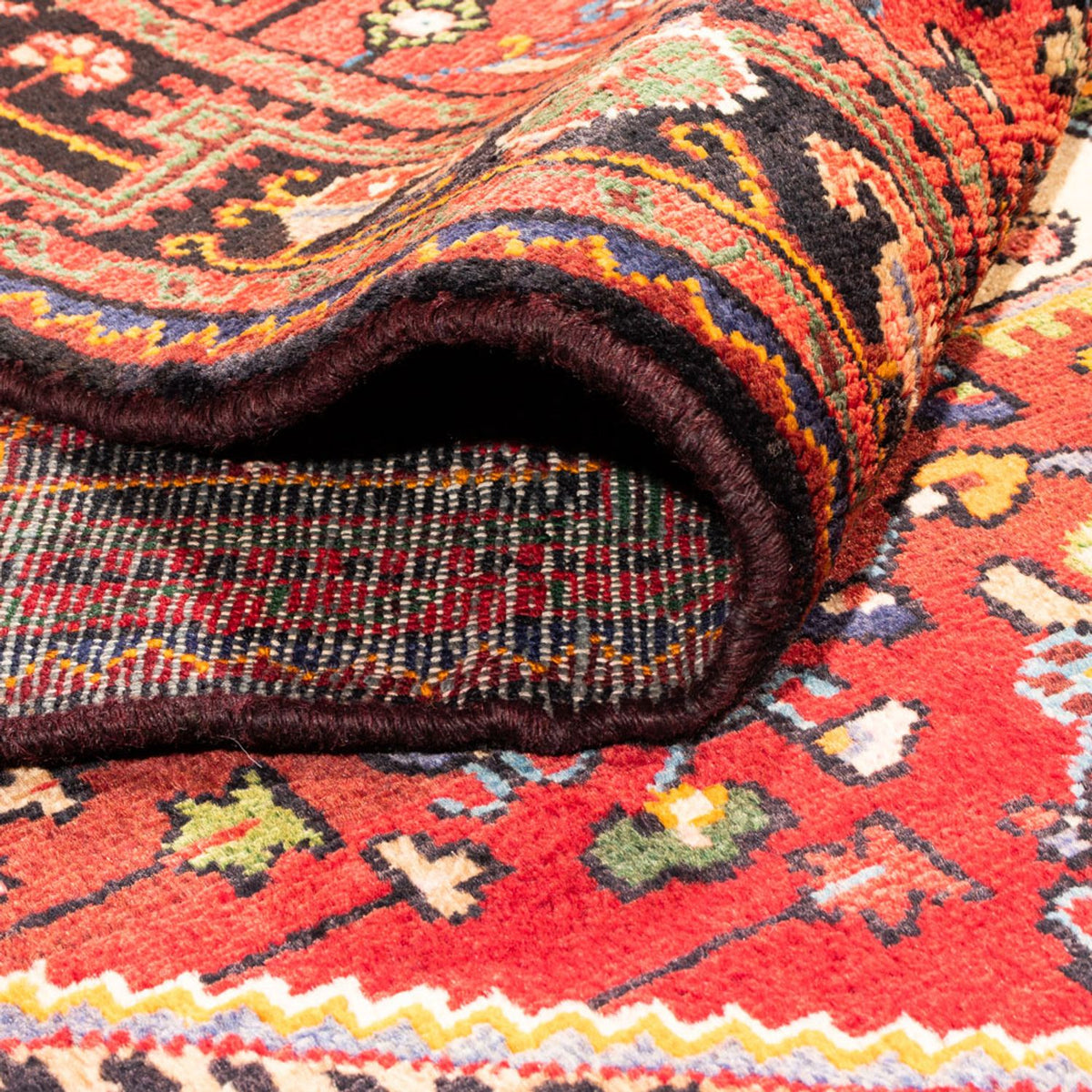 Perzisch Tapijt - Nomadisch - 295 x 150 cm - donkerblauw