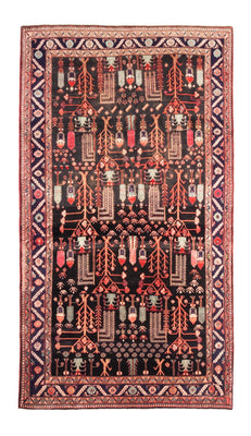 Perzisch Tapijt - Nomadisch - 270 x 152 cm - donkerblauw