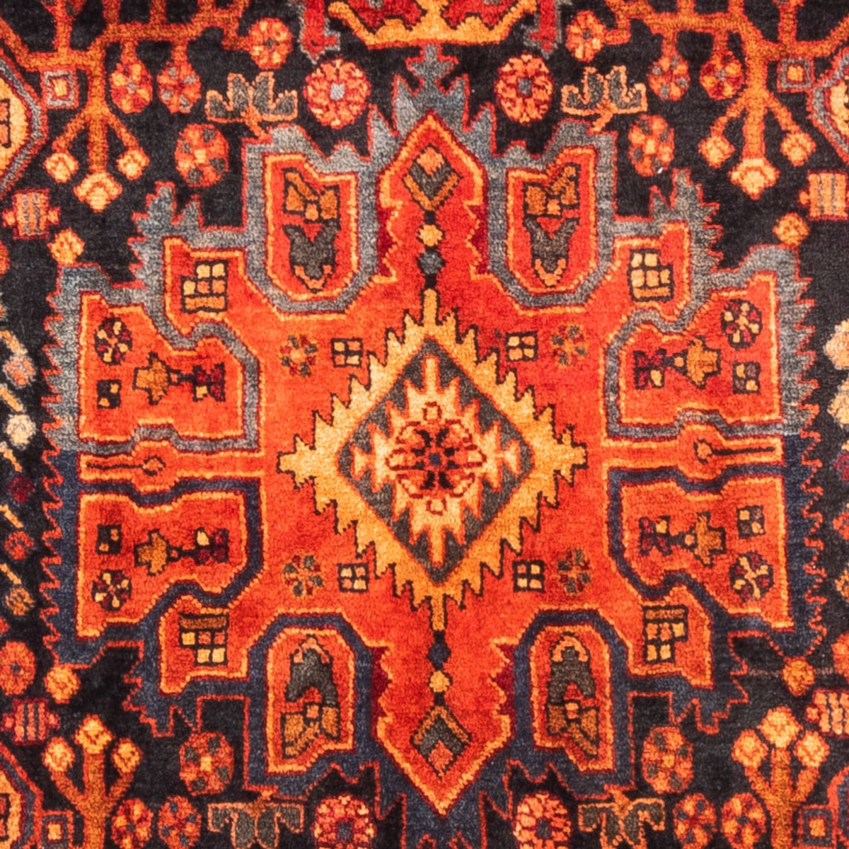 Perzisch Tapijt - Nomadisch - 310 x 160 cm - donkerblauw