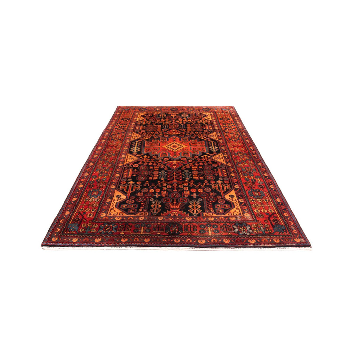 Perzisch Tapijt - Nomadisch - 310 x 160 cm - donkerblauw