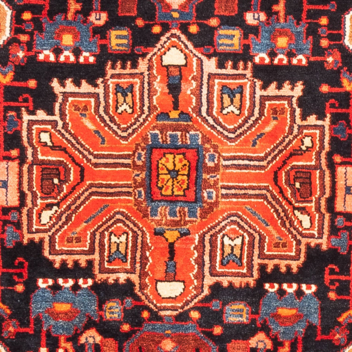 Loper Perzisch Tapijt - Nomadisch - 295 x 140 cm - donkerblauw