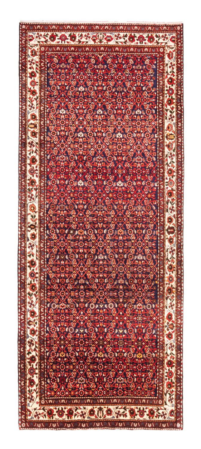 Loper Perzisch Tapijt - Nomadisch - 375 x 150 cm - rood