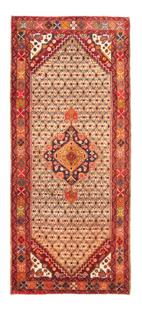 Loper Perzisch Tapijt - Nomadisch - 307 x 135 cm - donkerblauw