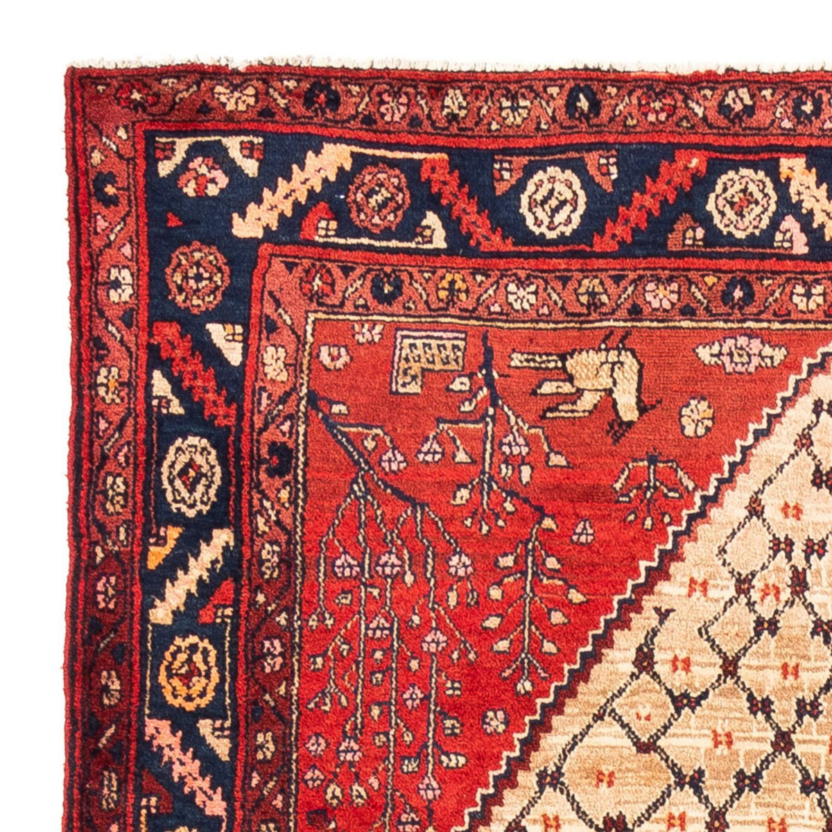 Perzisch Tapijt - Nomadisch - 273 x 153 cm - crème