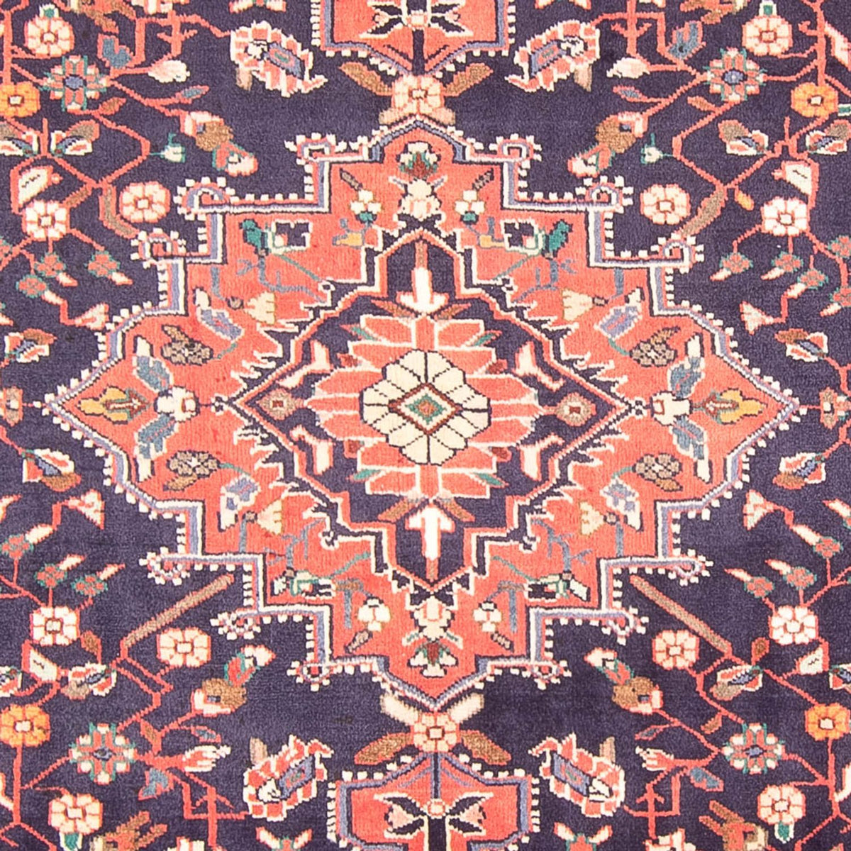 Perzisch Tapijt - Nomadisch - 310 x 150 cm - donkerblauw